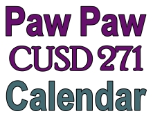 Paw Paw Schools Calendar