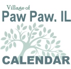 Paw Paw IL calendar